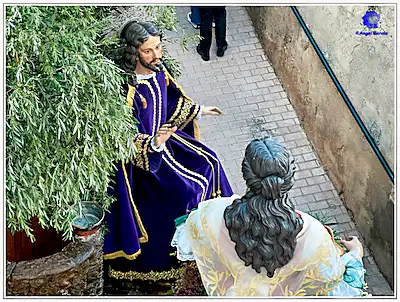 Video de la Procesión de la Samaritana en Mula Miercoles santo 2026 desde la Ermita de la Virgen del Carmen.