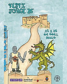 Mula revienta de scouts: 3.000 jóvenes de toda la Región la eligen para celebrar FESTIJORGE 2026