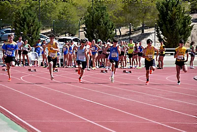 MULASPORT EN LA II JORNADA SUB14 EN LORCA Y LA I JORNADA SUB18 EN YECLA, DE PISTA AL AIRE LIBRE