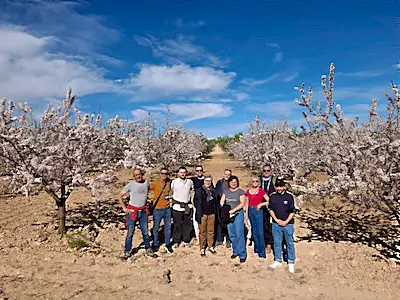 Mula protagonista del turismo alemán: sus floraciones conquistan a la prensa internacional