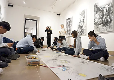 Arte y conciencia social con Olena Mynenko en el Museo Gabarrón de Mula 