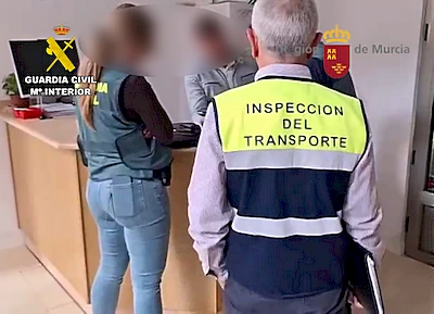 Trece investigados por falsificar la formación CAP de conductores profesionales en la Región.