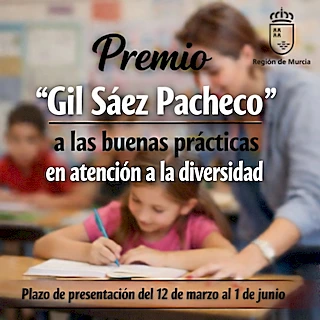 Los centros educativos de la Región ya pueden optar al Premio Gil Sáez Pacheco 2025,el galardón que el pasado año lo conquistó el colegio D. Florentino Bayona.