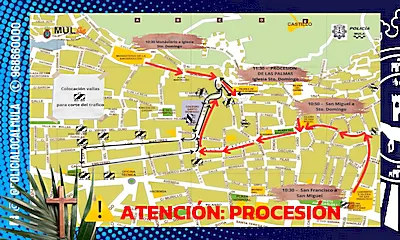 Procesión de las Palmas – Domingo de Ramos, 29 de marzo