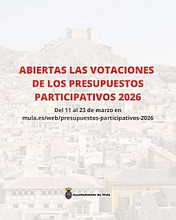 Votaciones abiertas – Presupuestos Participativos 2026