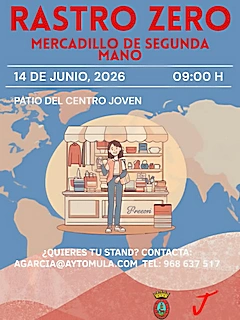 Mercadillo de Segunda Mano en Mula  RASTRO ZERO
