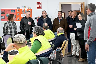 Diez vecinos de Mula se forman en albañilería dentro de un programa experiencial orientado al empleo