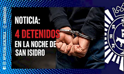 La Policía Local de Mula detiene a cuatro personas tras una pelea multitudinaria durante las fiestas de San Isidro