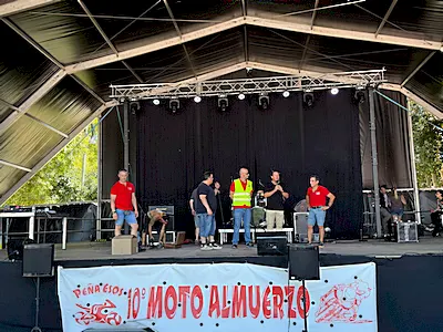 X Almuerzo Motero: una década de motores, música y convivencia en Mula