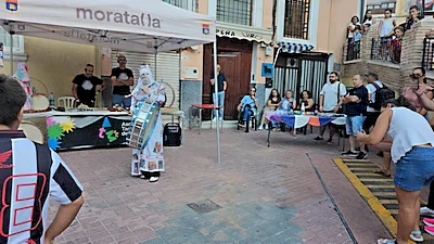 El tambor de Moratalla, protagonista de un taller en el Mercadillo de San Miguel