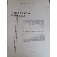 DEMOCRACIA E IGLESIA