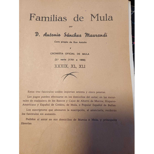 LIBRO DE APELLIDOS SERIE 2º TOMO 39-40-41