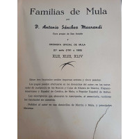LIBRO DE APELLIDOS SERIE 2º TOMO 42,43,44