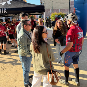 Mula da la salida a la segunda  a Caravaca (3)
