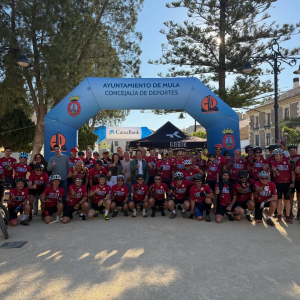 Mula da la salida a la segunda  a Caravaca (5)