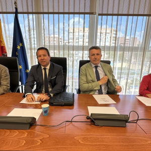 Alcade, en la samblea Regional, en Cartagena, (1)