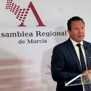 Alcade, en la samblea Regional, en Cartagena, (3)